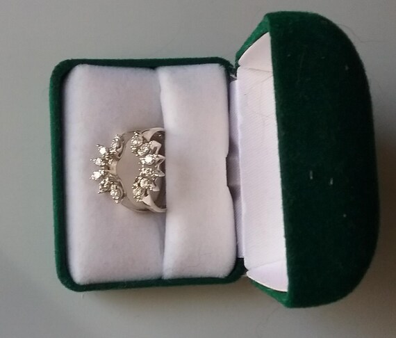 Gen. Diamond Jacket/Insert Ring 14kt White Gold; … - image 4