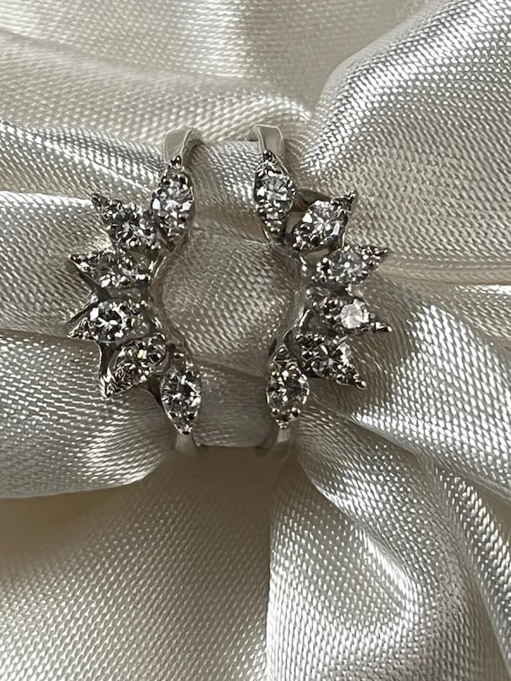 Gen. Diamond Jacket/Insert Ring 14kt White Gold; … - image 1