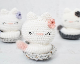 Cat CROCHET PATTERN. Kai The Kitty. Kitty Crochet Pattern. Amigurumi Cat. Cat Crochet Pattern. Kitty Crochet Pattern. Sleepy Kitty.