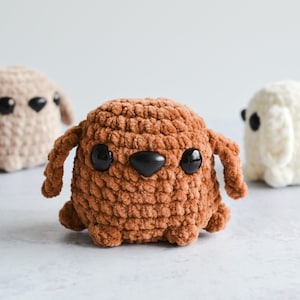 No-Sew Amigurumi Crochet Pocket Pup