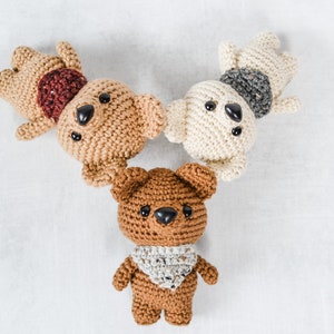 Teddy Bear CROCHET PATTERN. Briggs The Bear. Bear Crochet Pattern. Amigurumi Teddy Bear. Teddy Bear Crochet Pattern. image 4