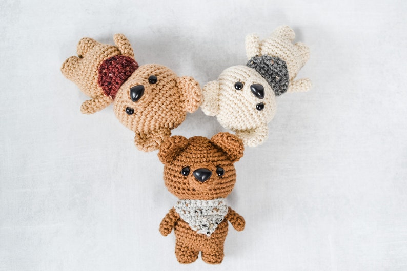 Teddy Bear CROCHET PATTERN. Briggs The Bear. Bear Crochet Pattern. Amigurumi Teddy Bear. Teddy Bear Crochet Pattern. image 4