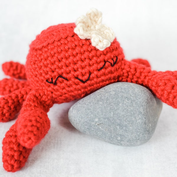 Crab CROCHET PATTERN. Celia The Crab. Crochet Crab Pattern. Amigurumi Crab. PDF crochet pattern. Crochet Toy. Sea Creature. Cute Crab.