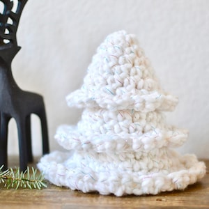 Christmas Tree CROCHET PATTERN. Rustic Tree Ornament Pattern. Amigurumi Christmas Tree. Crochet Ornament. Handmade Gift. Gift For The Tree. image 5