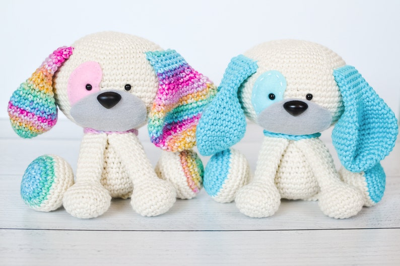 Dog CROCHET PATTERN. Domino The Dog. Snuggle-Sized Crochet Dog Pattern. Amigurumi Dog. Amigurumi Dog Crochet Pattern. Gifts For Kids. image 4