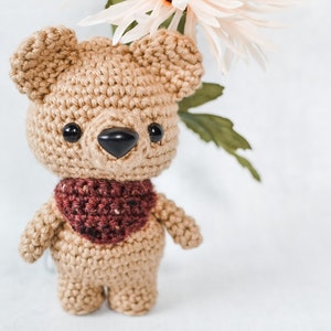 Teddy Bear CROCHET PATTERN. Briggs The Bear. Bear Crochet Pattern. Amigurumi Teddy Bear. Teddy Bear Crochet Pattern. image 1