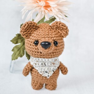 Teddy Bear CROCHET PATTERN. Briggs The Bear. Bear Crochet Pattern. Amigurumi Teddy Bear. Teddy Bear Crochet Pattern. image 2