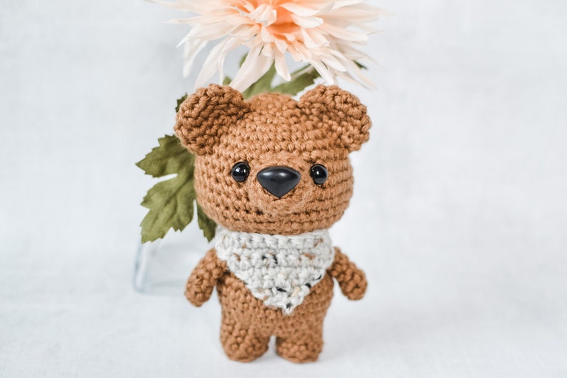 Teddy Bear CROCHET PATTERN. Briggs The Bear. Bear Crochet Pattern. Amigurumi Teddy Bear. Teddy Bear Crochet Pattern. image 2