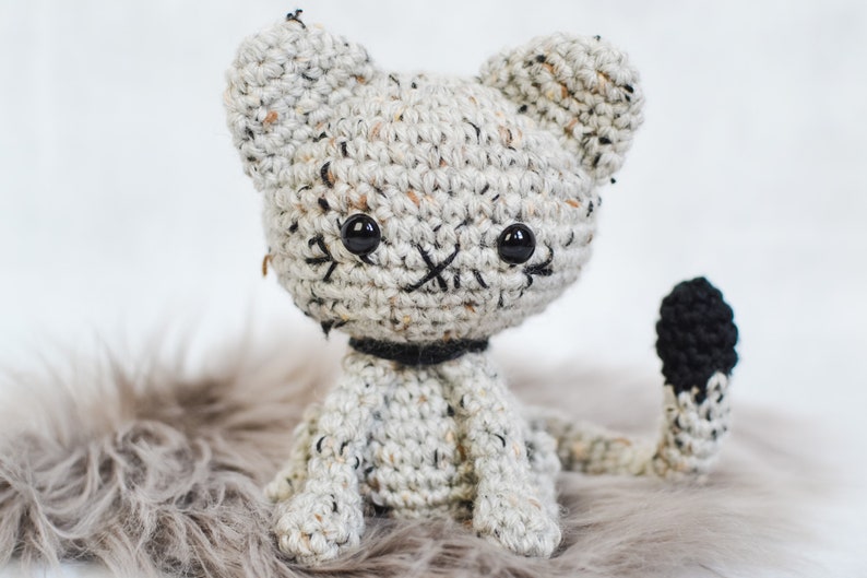 Cat CROCHET PATTERN. Cecil The Cat. Crochet Cat Pattern. Amigurumi Cat. Kitty Crochet Pattern. Crochet Toy. Kitty Crochet. image 2