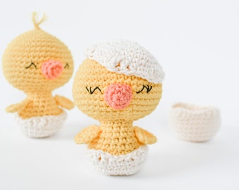 Chick CROCHET PATTERN. Charlie The Chick. Crochet Chick Pattern. Amigurumi Duck. Easter Crochet Pattern. Crochet Toy. Spring Crochet.