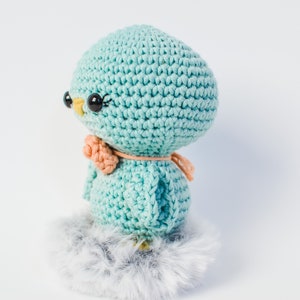 Bird CROCHET PATTERN. Blu The Bird. Crochet Chick Pattern. Amigurumi Bird. Spring Crochet Pattern. Crochet Toy. Spring Crochet. image 3