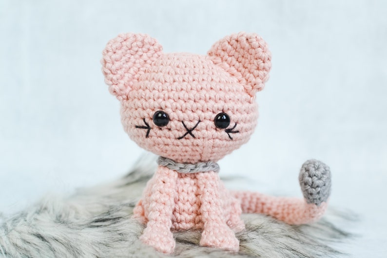 Cat CROCHET PATTERN. Cecil The Cat. Crochet Cat Pattern. Amigurumi Cat. Kitty Crochet Pattern. Crochet Toy. Kitty Crochet. image 3