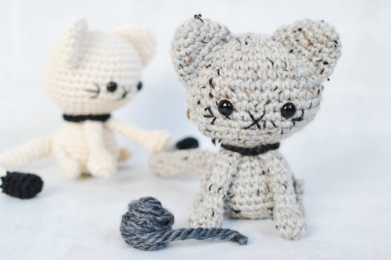 Cat CROCHET PATTERN. Cecil The Cat. Crochet Cat Pattern. Amigurumi Cat. Kitty Crochet Pattern. Crochet Toy. Kitty Crochet. image 4