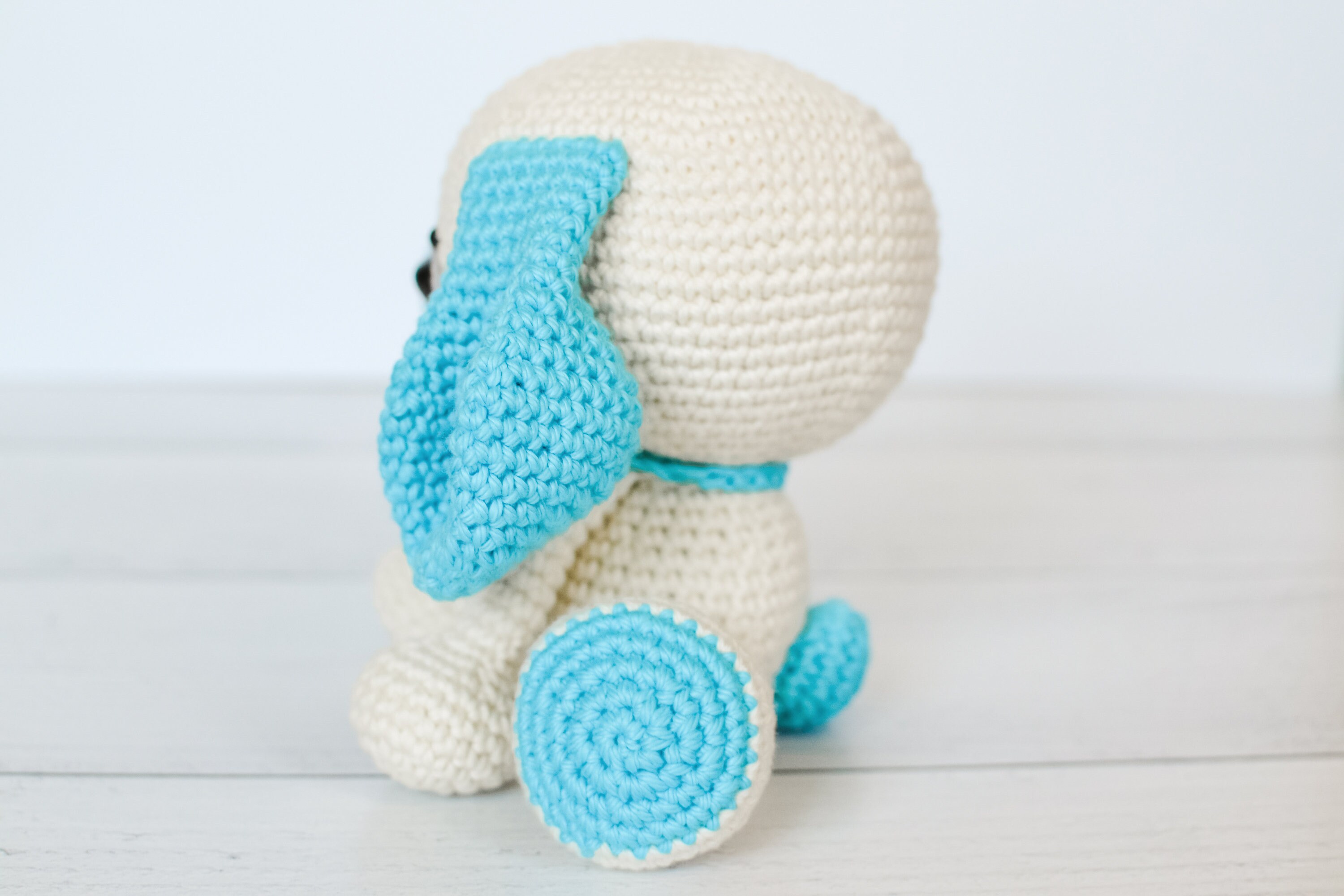 Dog CROCHET PATTERN. Domino the Dog. Snugglesized Crochet Dog Etsy