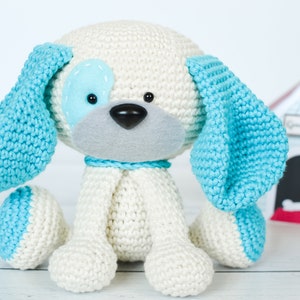 Dog CROCHET PATTERN. Domino The Dog. Snuggle-Sized Crochet Dog Pattern. Amigurumi Dog. Amigurumi Dog Crochet Pattern. Gifts For Kids. image 3