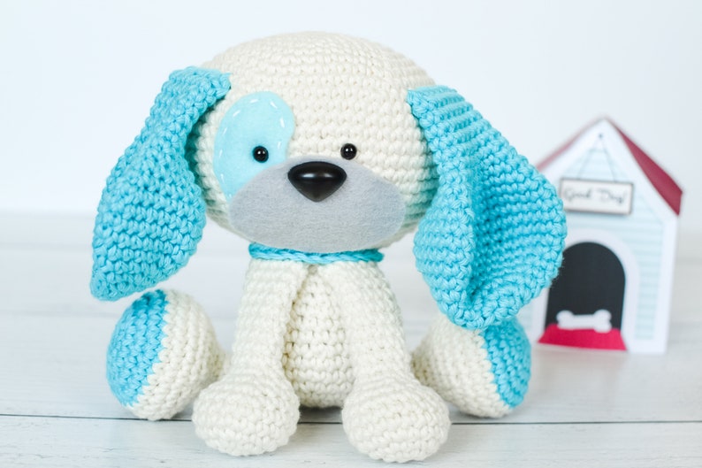 Dog CROCHET PATTERN. Domino The Dog. Snuggle-Sized Crochet Dog Pattern. Amigurumi Dog. Amigurumi Dog Crochet Pattern. Gifts For Kids. image 3