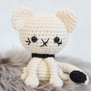 Cat CROCHET PATTERN. Cecil The Cat. Crochet Cat Pattern. Amigurumi Cat. Kitty Crochet Pattern. Crochet Toy. Kitty Crochet. image 1
