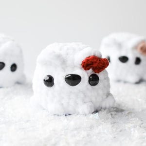 No-Sew Amigurumi Christmas Crochet Polar Bear PDF Pattern
