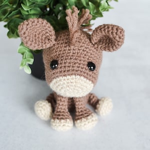 Duo The Donkey Amigurumi Crochet Pattern. Donkey Crochet Pattern. Crochet Pattern. Cute Donkey Crochet Pattern. Soft Toy. Stuffed Animal. image 1