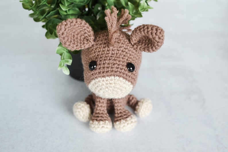 Duo The Donkey Amigurumi Crochet Pattern. Donkey Crochet Pattern. Crochet Pattern. Cute Donkey Crochet Pattern. Soft Toy. Stuffed Animal. image 1