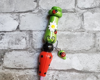 Ladybug Inspired Ergonomic Crochet Hook