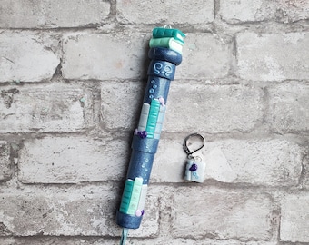 Underwater Library Inspired Slim Crochet Hook