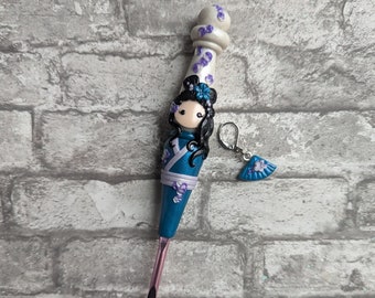 Geisha Inspired Ergonomic Crochet Hook