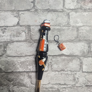 Halloween Library Inspired Ergonomic Crochet Hook