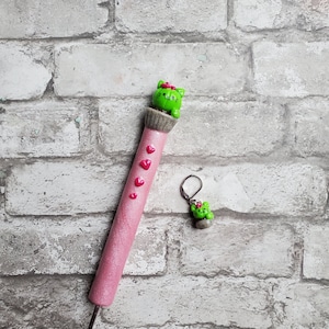 Cat Cactus Inspired Slim Crochet Hook