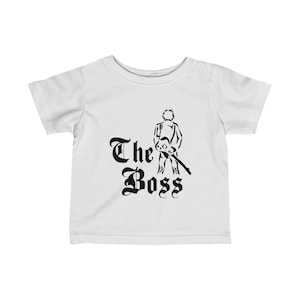 Camiseta The Boss Bruce Springsteen Baby / Camiseta Baby Graphic / Género Neutro / Boss Baby