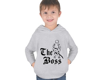 The Boss Bruce Springsteen Toddler Sweatshirt | Toddler Rock Graphic Pullover | Gender Neutral