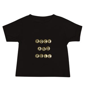 Rock and Roll Baby T shirt | Baby Graphic T shirt | Gender Neutral