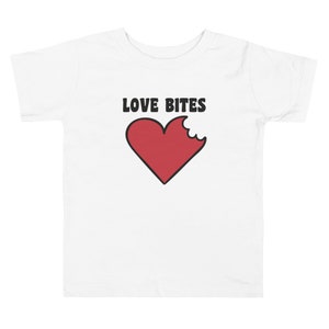 Love Bites Def Leppard Graphic Toddler T Shirt | Rock n&#39; Roll Kid | Gender Neutral | Def Leppard Band