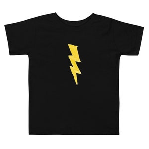 Lightning Bolt Graphic Toddler T shirt | Rock Graphic | Gender Neutral | Thunder