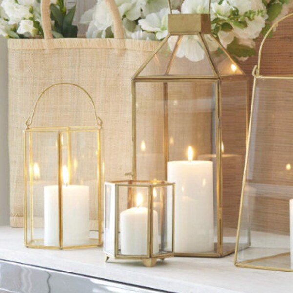 Gold Lantern Etsy