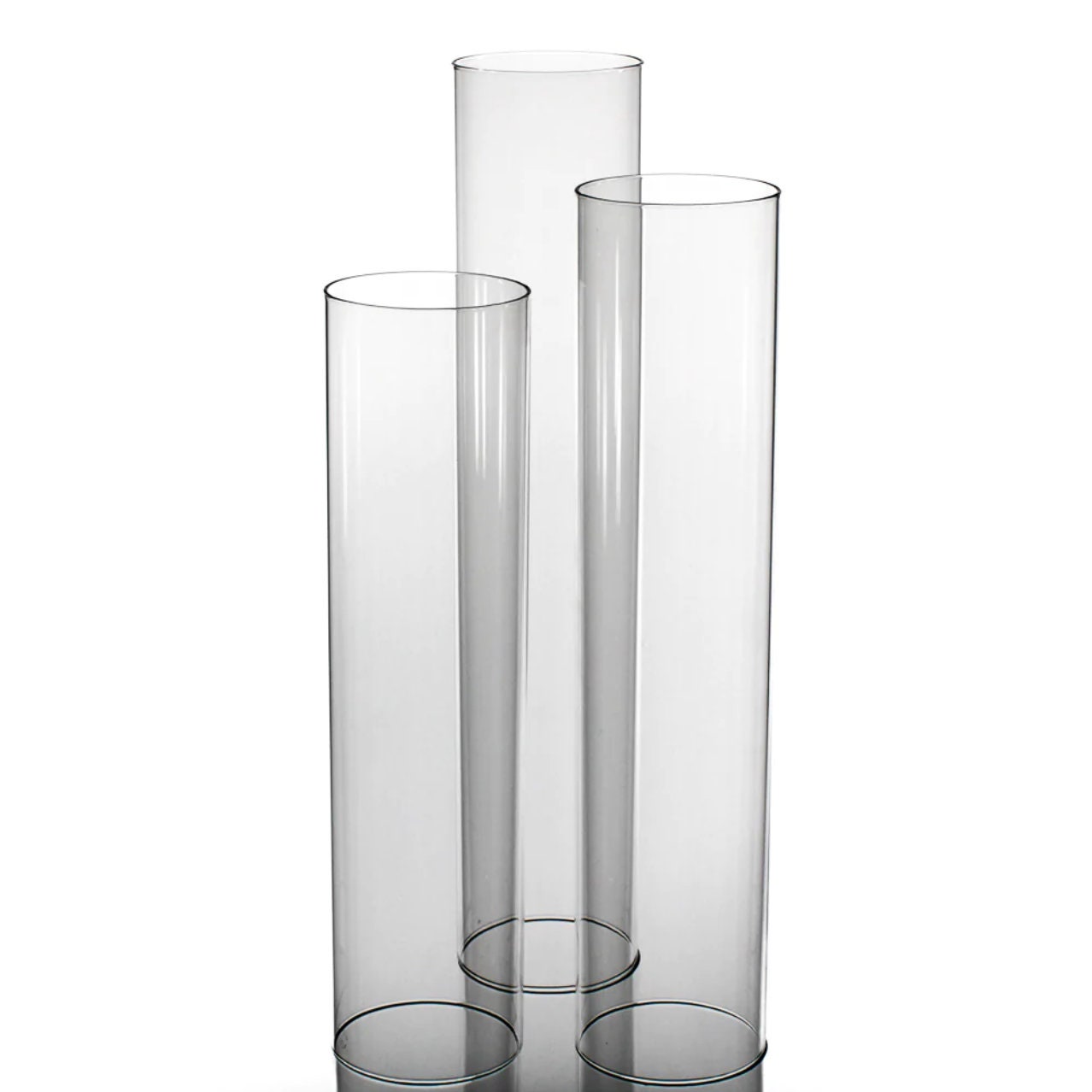Glass Hurricane Tubes for Candlesticks open Top & Bottom / Etsy UK