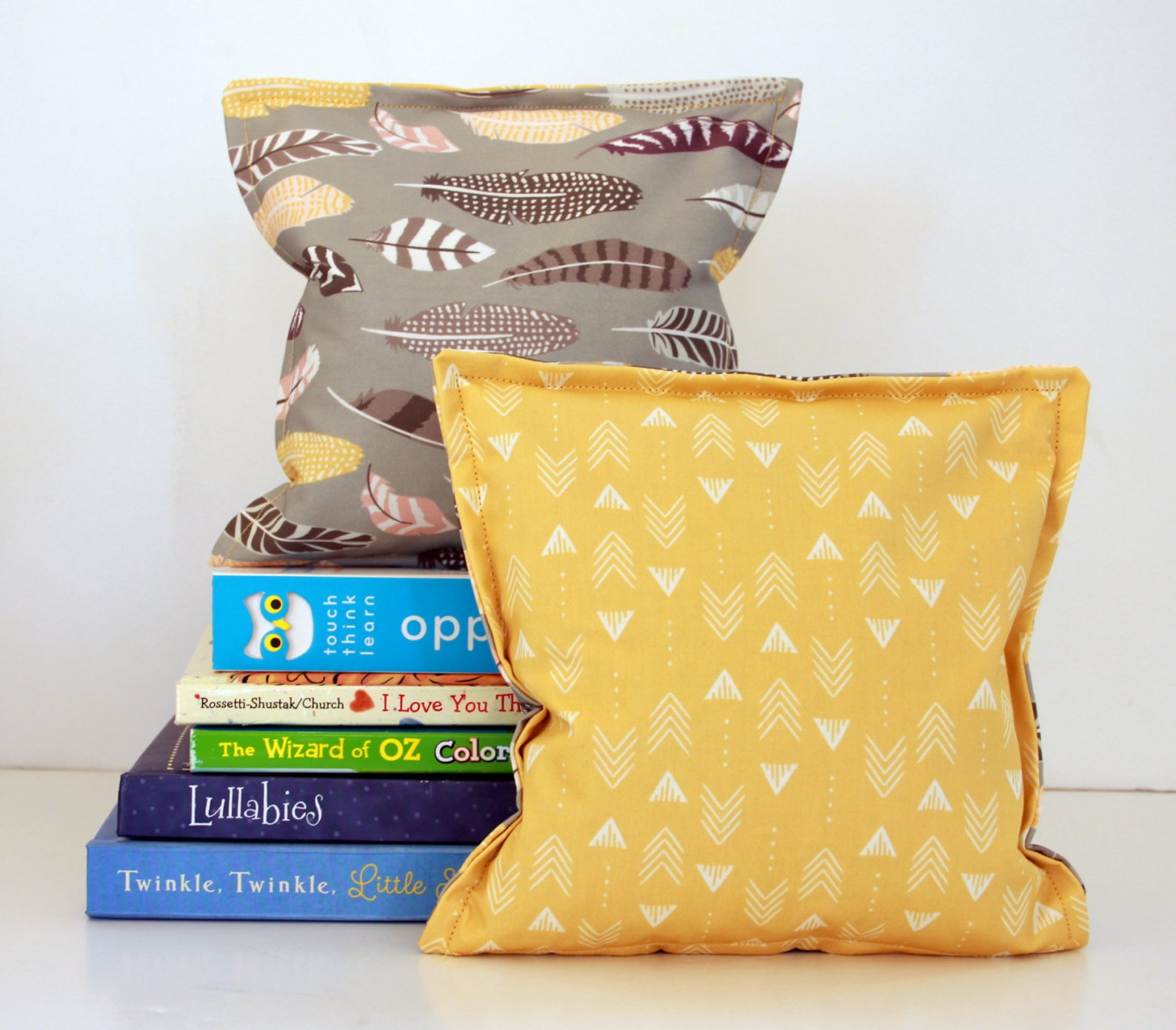 Modern Nursery & Kid's Bookends Child Safe Fabric Etsy