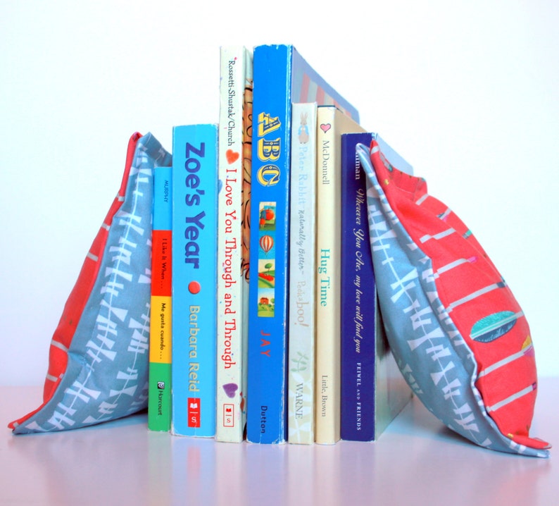 REGULAR SIZE Nursery & Kid's Bookends Child Safe Fabric Etsy
