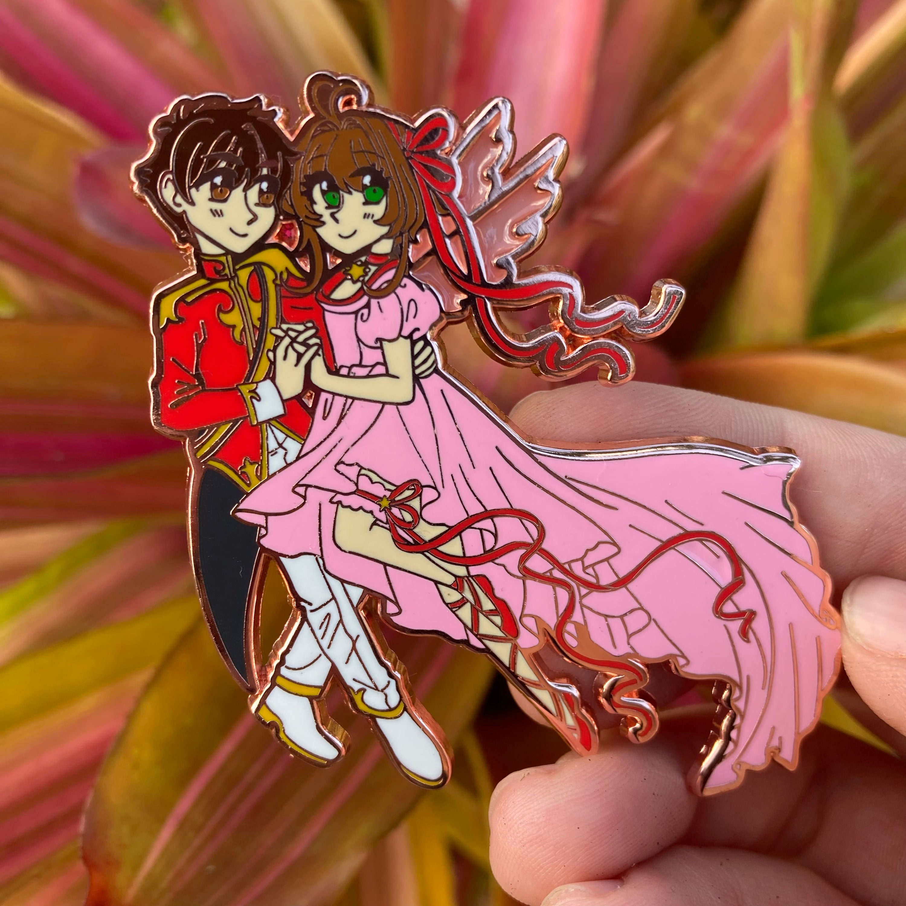 Belli-buttons CCS Sakura Clear Enamel Pin 1 Sakura Pin