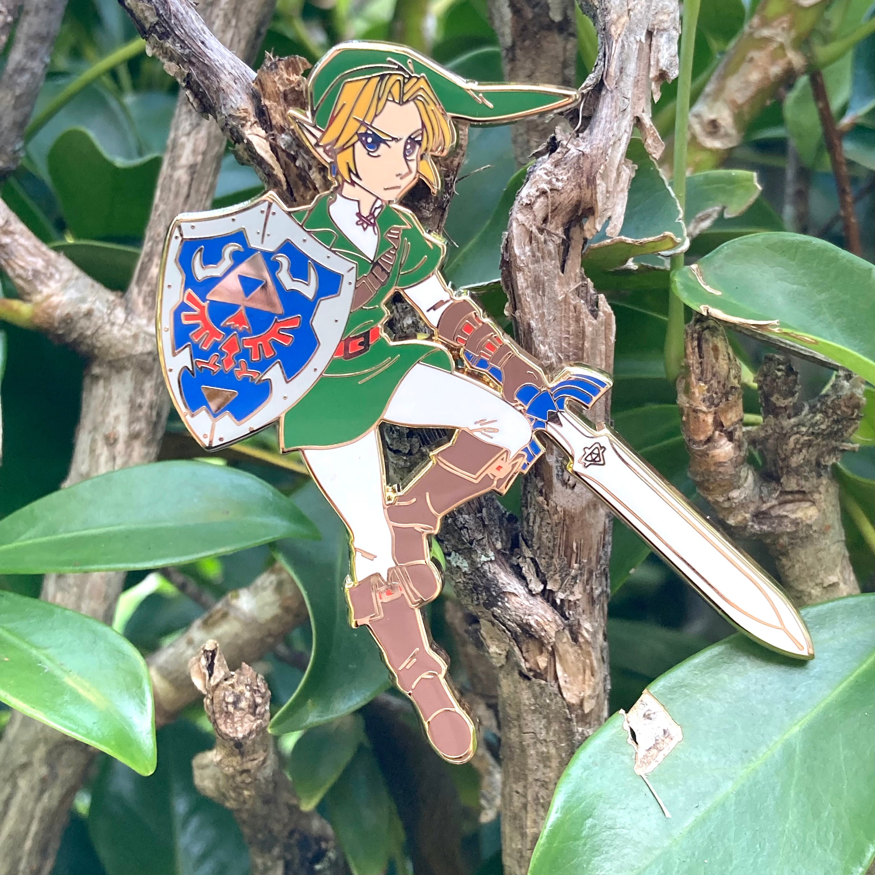 The Legend of Zelda Ocarina of Time Lapel Pin