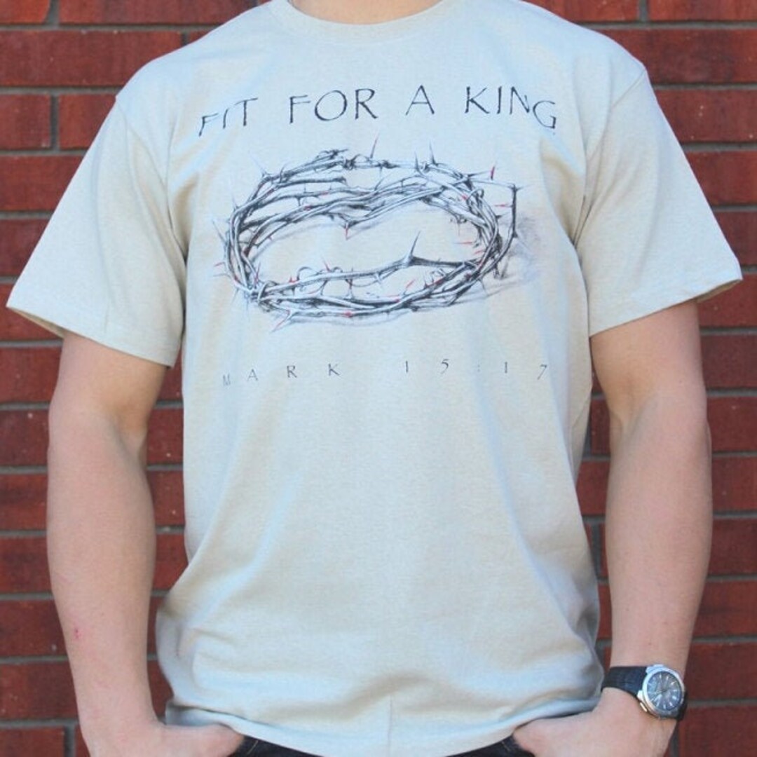 On Sale FIT FOR A KING Tshirt Etsy
