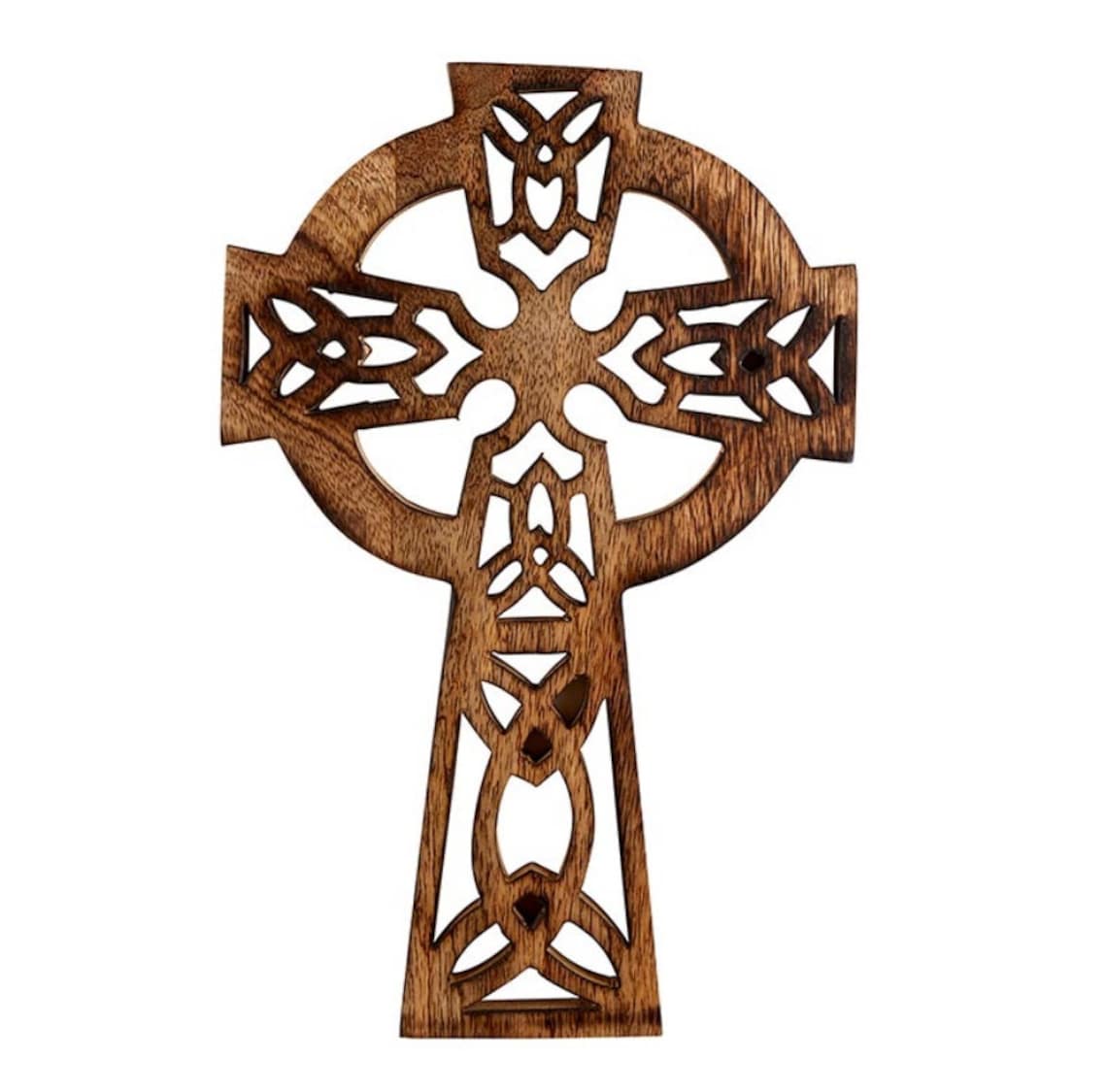 CELTIC IRISH 10 Wood Wall Cross Fast Shipping Etsy