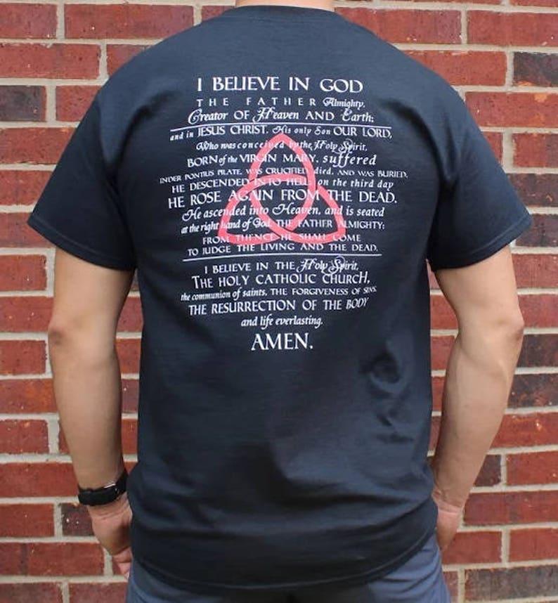 APOSTLE'S CREED 2-Sided T-shirt Original Design | Etsy