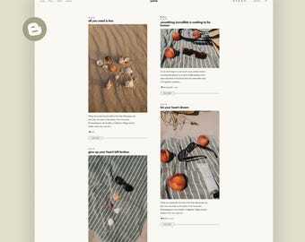 YANA — Plantilla minimalista para blogs personales y de estilo de vida
