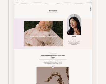 Moonrise — responsywny szablon Bloggera: motyw Blogspot (do pobrania w wersji cyfrowej)