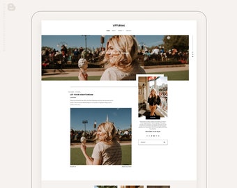 LITTLEGAL • Blogger Template, Blogspot Template, Responsive Blogger Template, Blogger Theme, Template for Blogspot