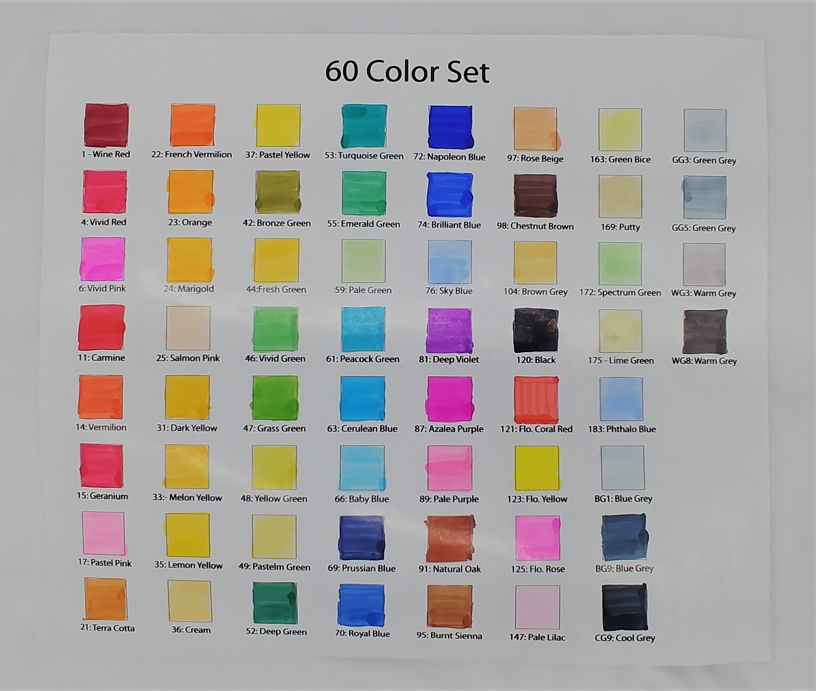 AlcoholBased Dual Tip Art Markers Set of 40/60/80 with Etsy