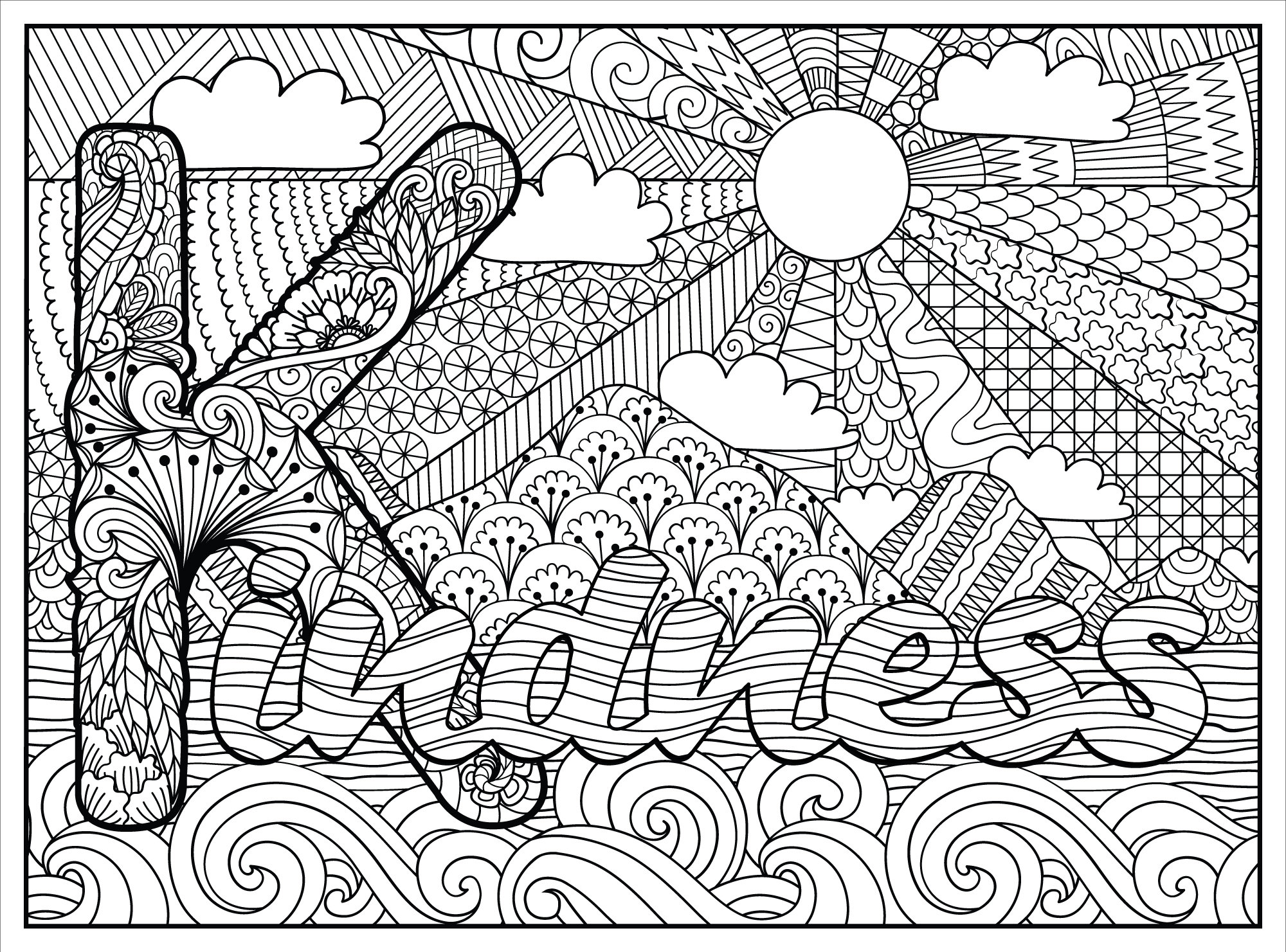 Jumbo Coloring Poster! Color and Play! Candytown Theme