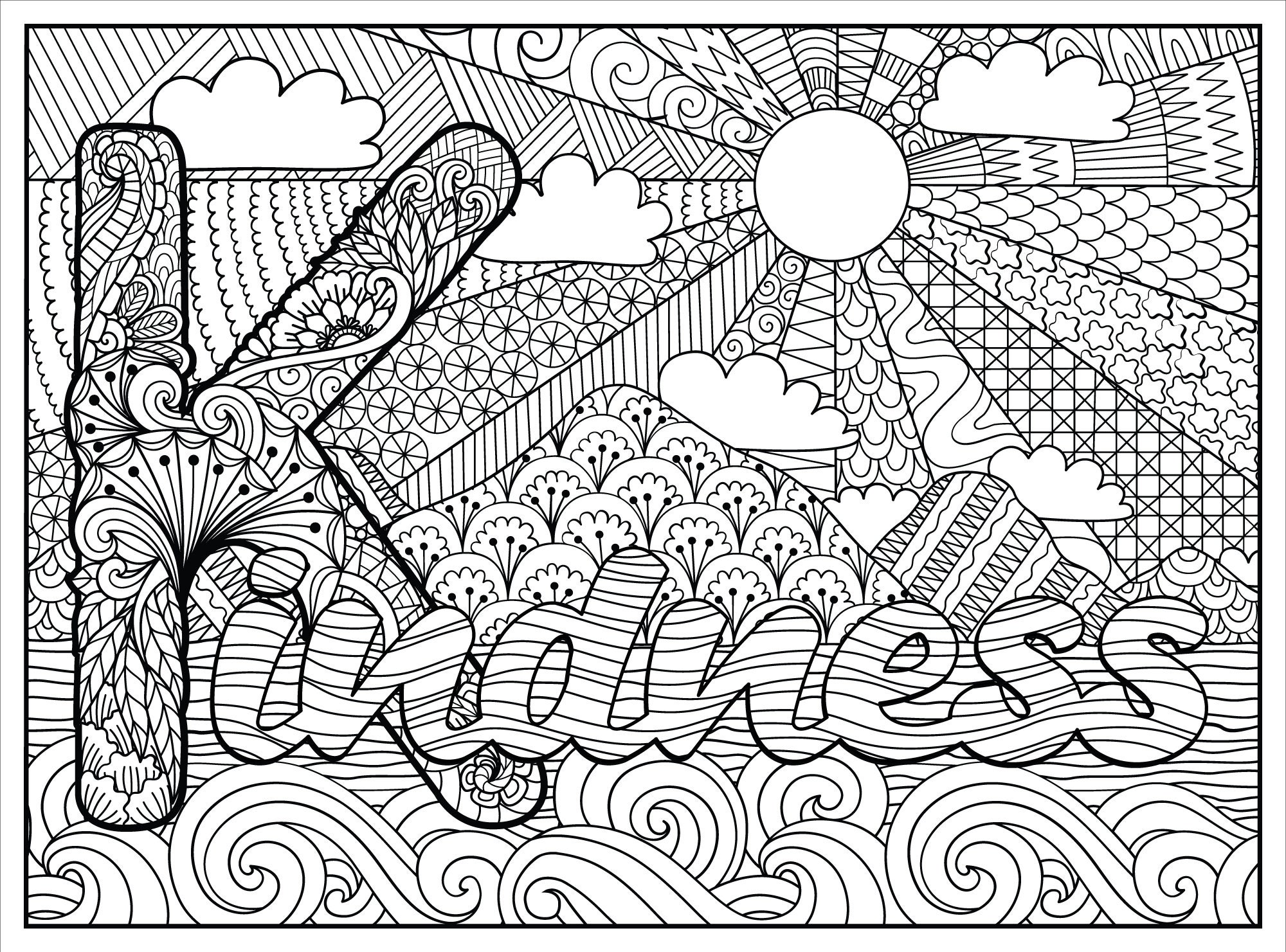 99 Things BIG & JUMBO Coloring Book: 99 Coloring Pages!, Easy