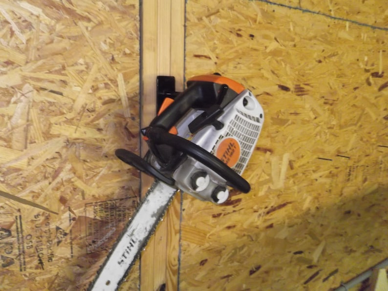 Chain Saw Wall Hanger Storage Display Etsy
